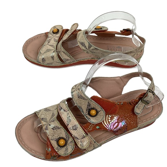 L’ Artiste Payokya by Spring Step Leather Sandals - Picture 1 of 13
